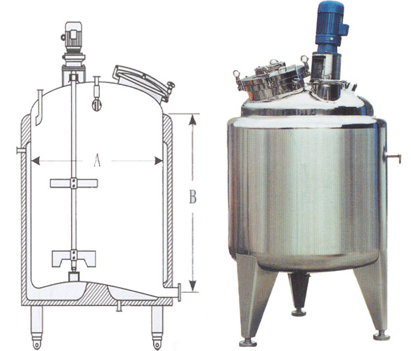 不锈钢发酵罐结构及使用说明